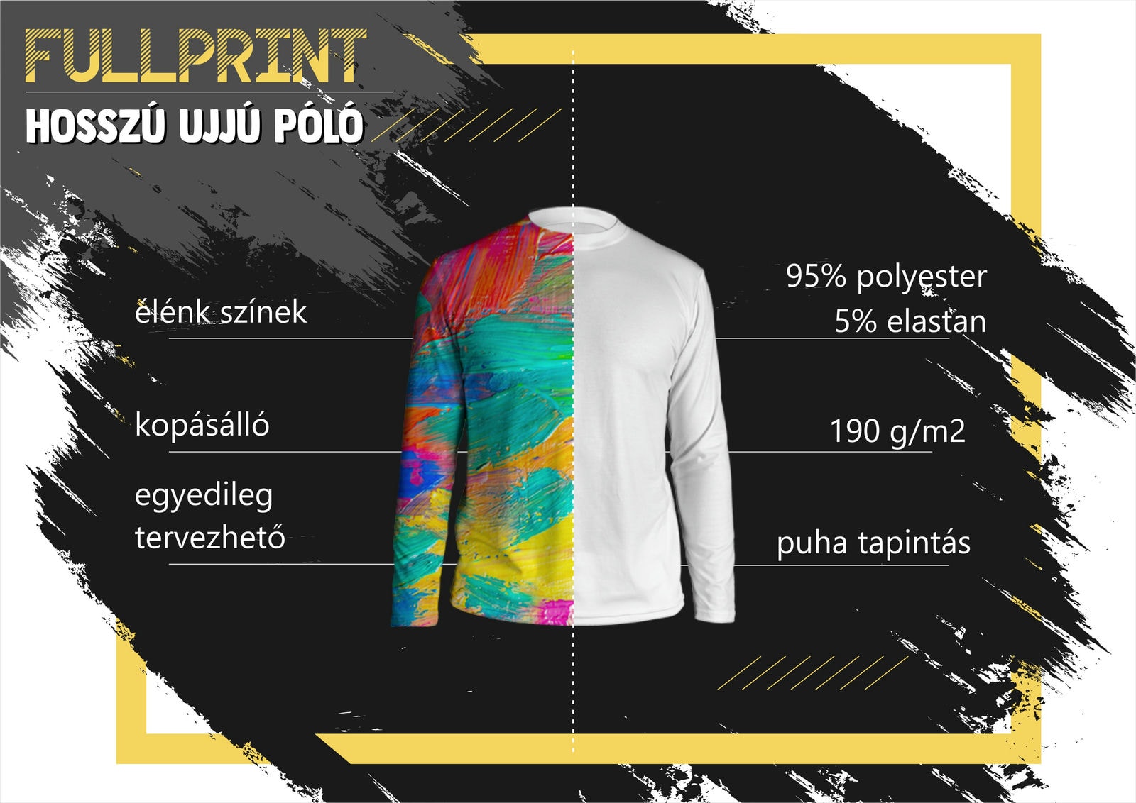 Hosszú ujjú póló