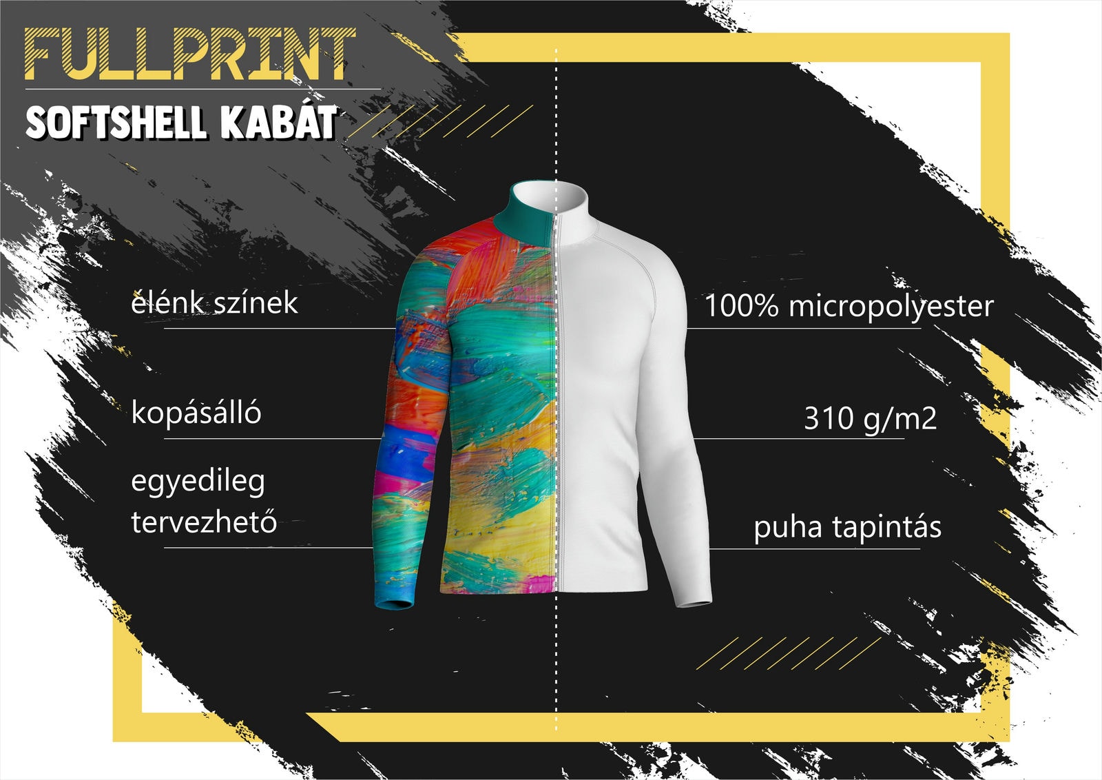 Softshell kabát